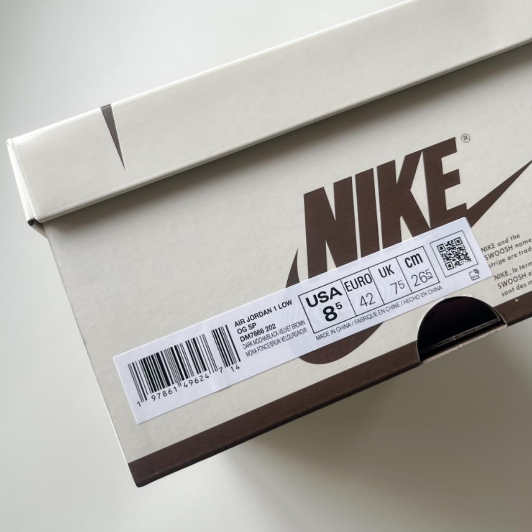 NIKE × Travis Scott AIR JORDAN 1 LOW