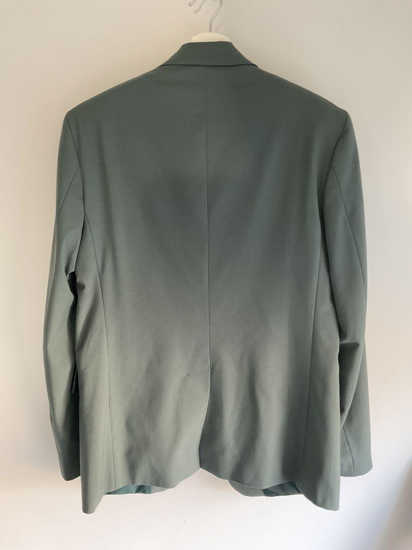 ZARA 昭和80sスタイルスーツ｜レトロ色セットアップ｜メンズメンズL-XL