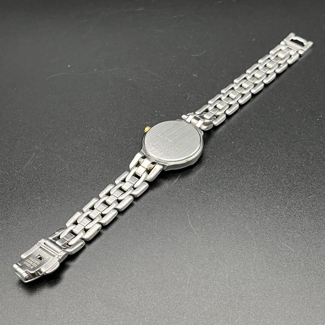 稼動 腕時計 SEIKO EXCELINE セイコー 新品電池 コンビ G18