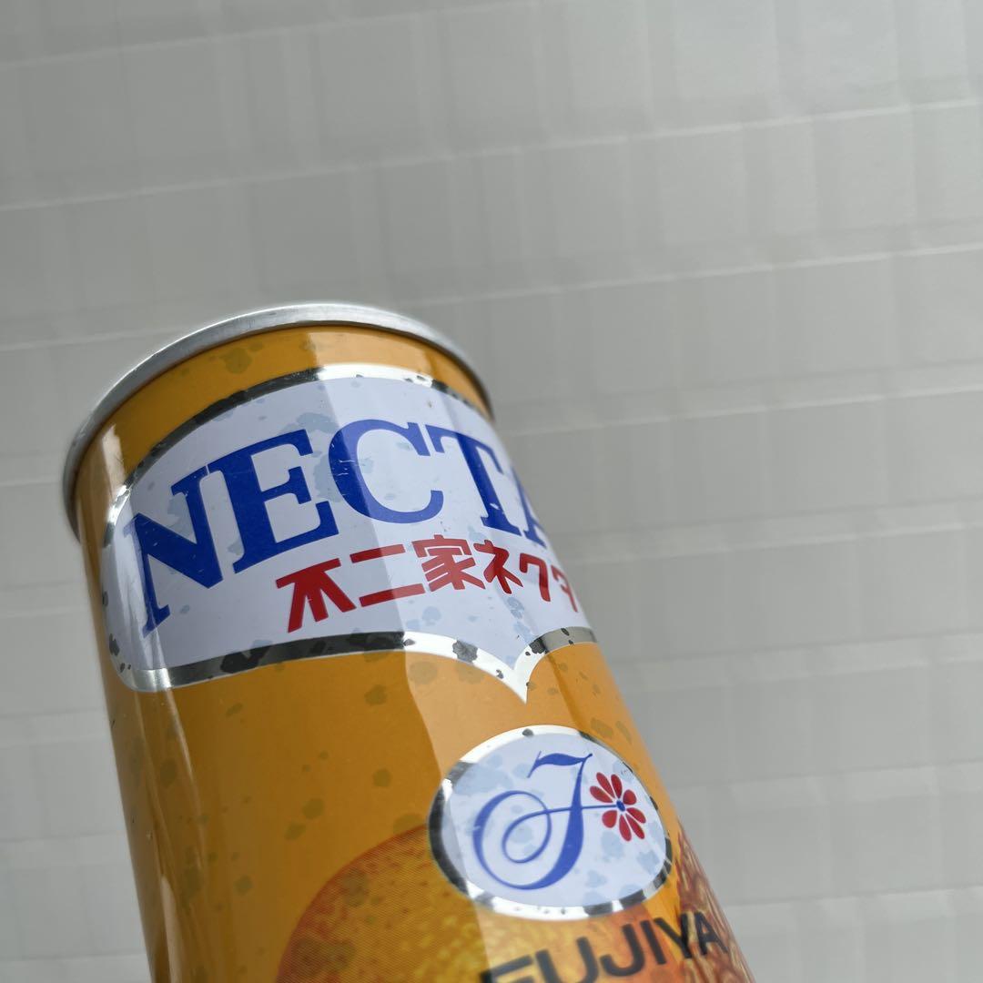 レトロ1970年代FUJIYA ネクタール ピーチ 空き缶