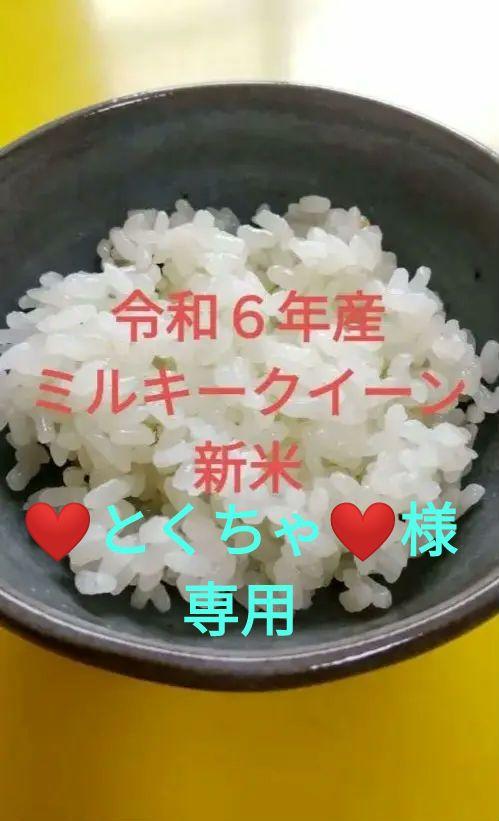 ❤️とくちゃ❤️様専用　白米５キロ×４袋 ミルキークイーン　令和６年