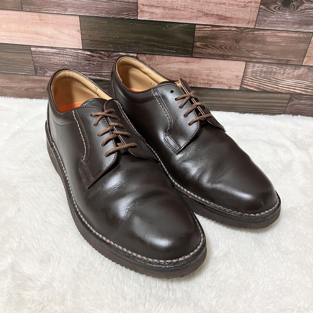 美品 リーガルウォーカー 革靴 ビジネス シューズ 27.0 vibram 茶