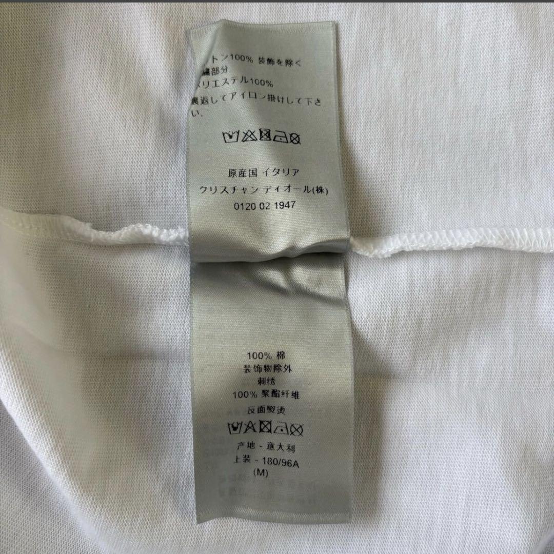 DIOR ディオール★23SS グラデーションローレルロゴクルーネックTシャツ