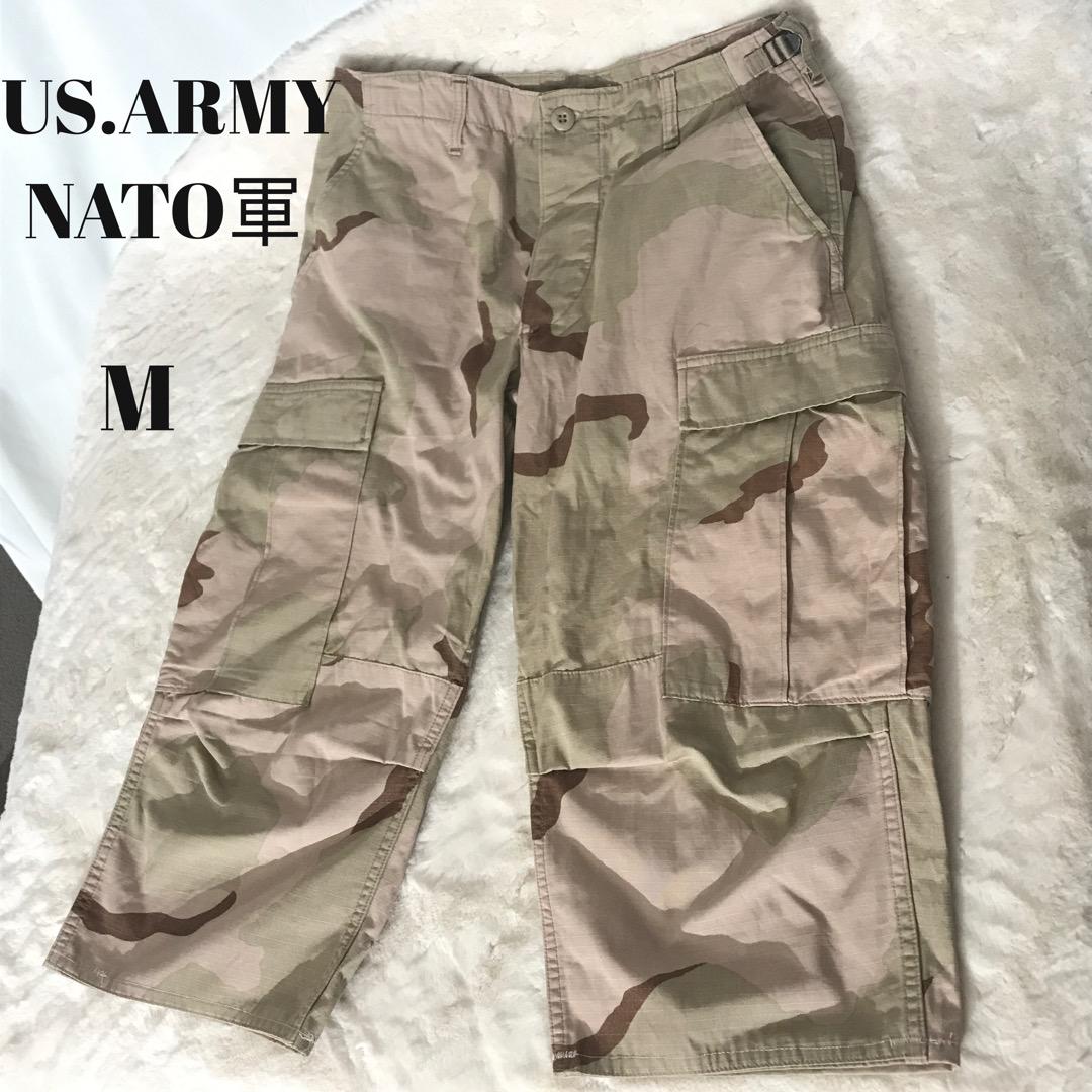 )US.ARMY NATO軍 カーゴ パンツ　迷彩 米軍