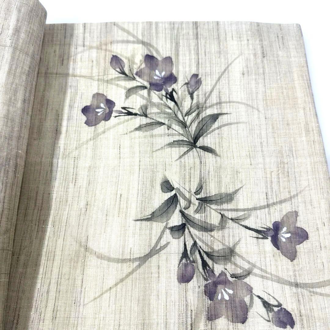 帯1585 ○高級 麻 落款 作家物 夏帯 名古屋帯 - メルカリ