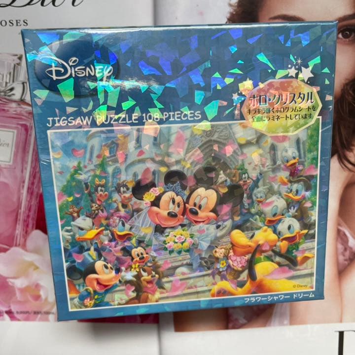 ディズニー キラキラパズル フラワーシャワー ドリーム おもちゃ ホビー グッズ