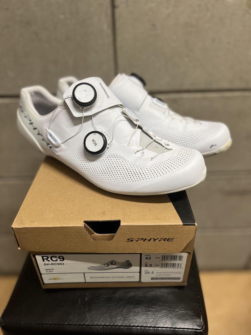 美品 Shimano S-PHYRE RC903 ホワイト 42