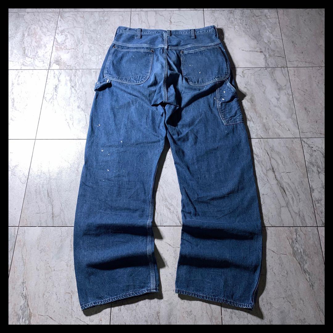 orSlow オアスロウ ペインターパンツ デニム ユーズド ペンキ