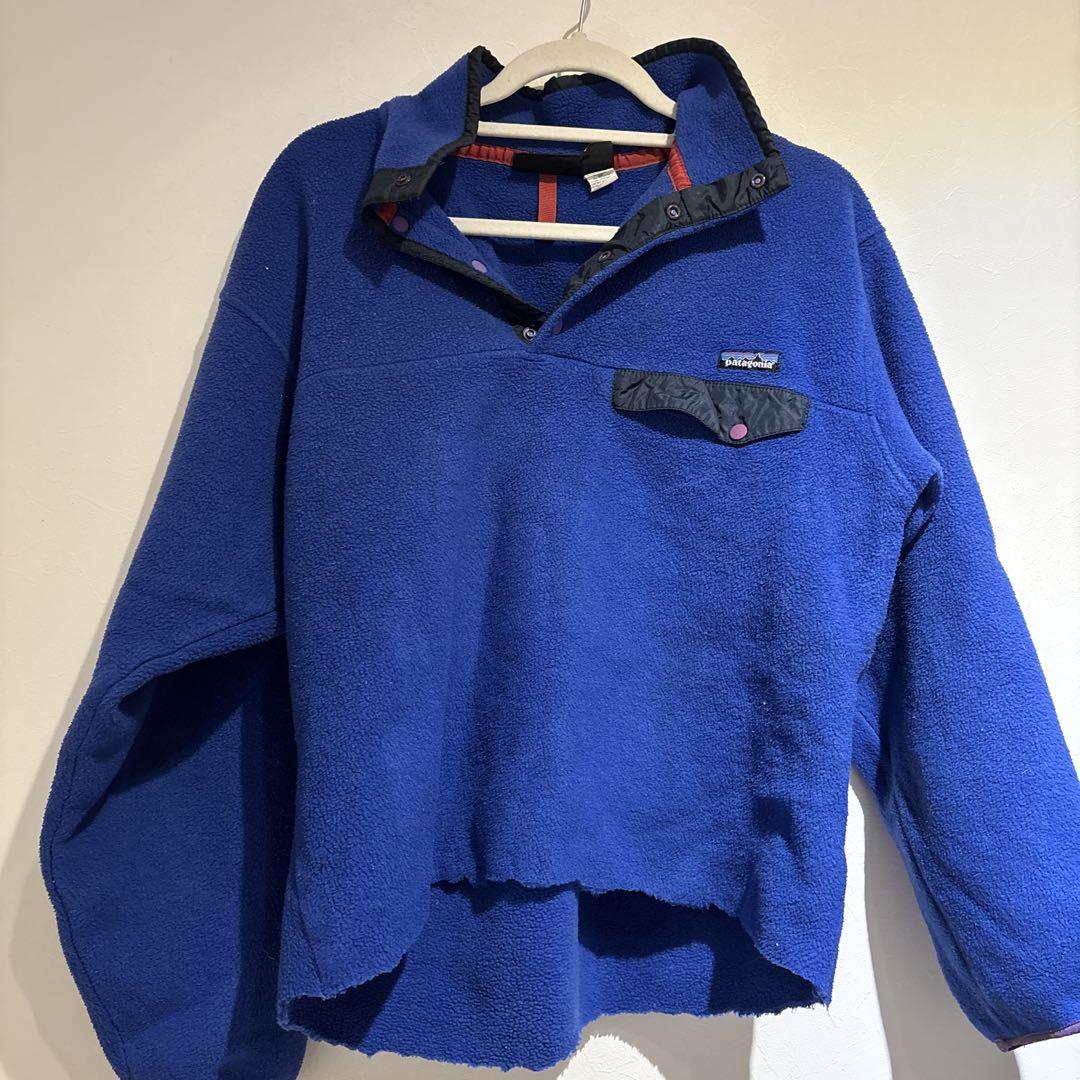 patagonia Synchilla フリース M 青　90s