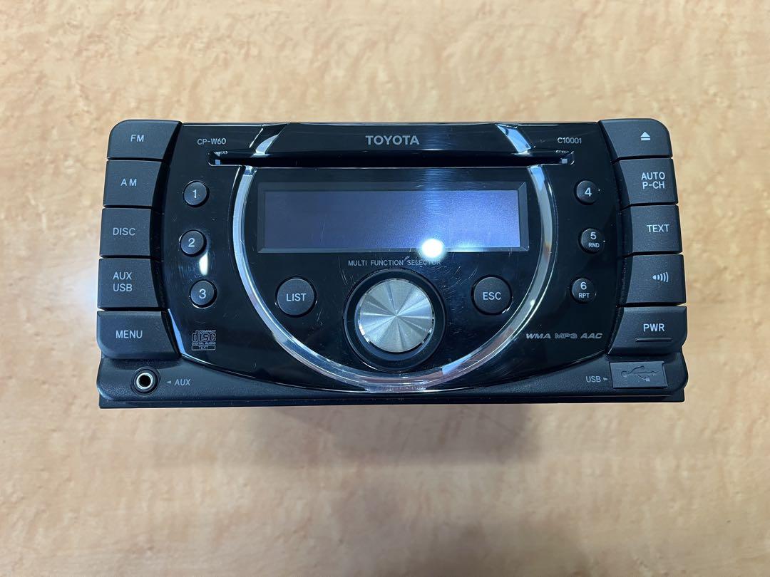 TOYOTA トヨタ　CP-W60 カーオーディオ