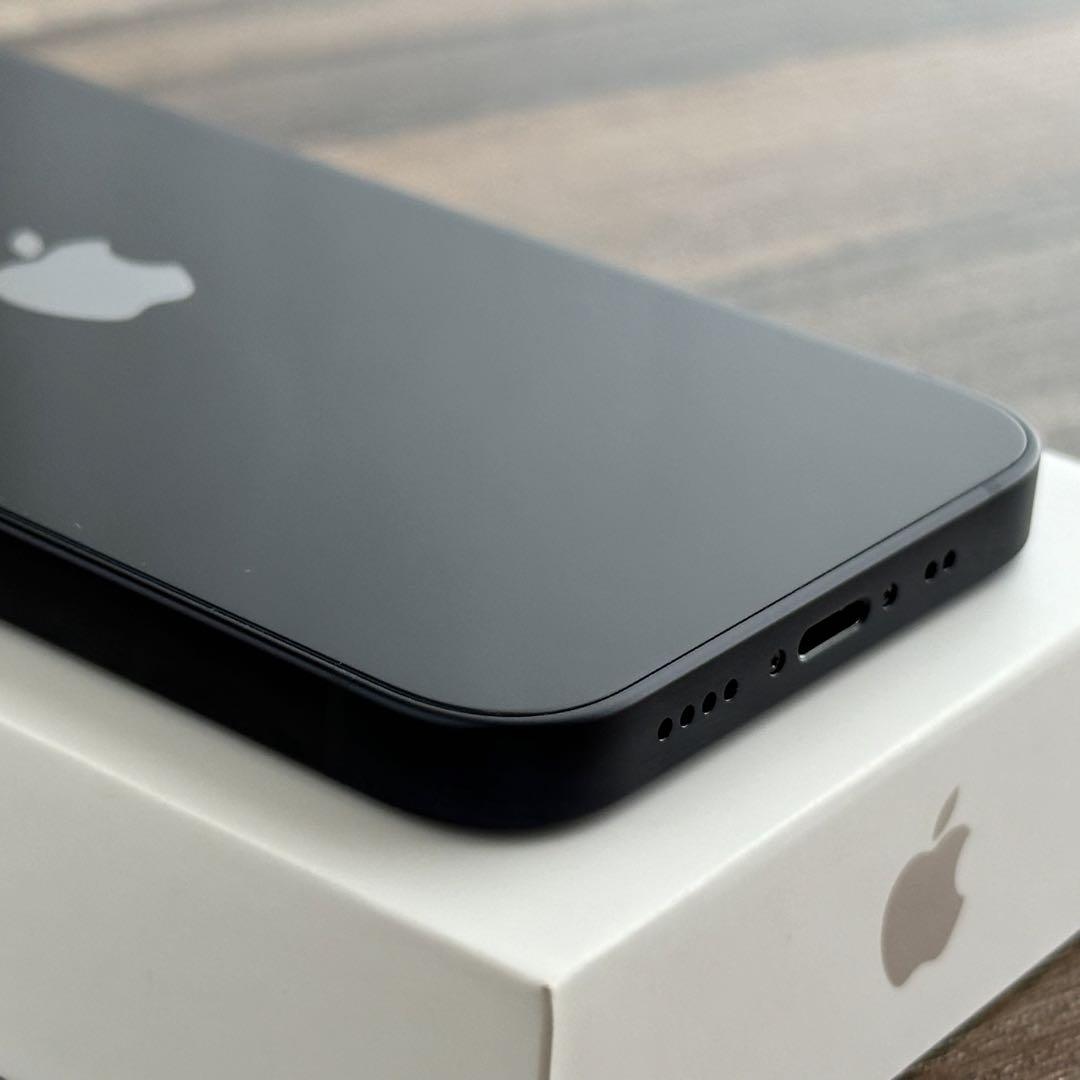 【上美品☆】iPhone12mini 本体 Black 256GB SIMフリー