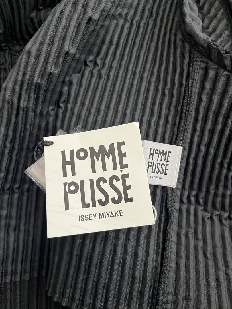 HOMME PLISSE BASICS HP55JD401 サイズ4 ブラック