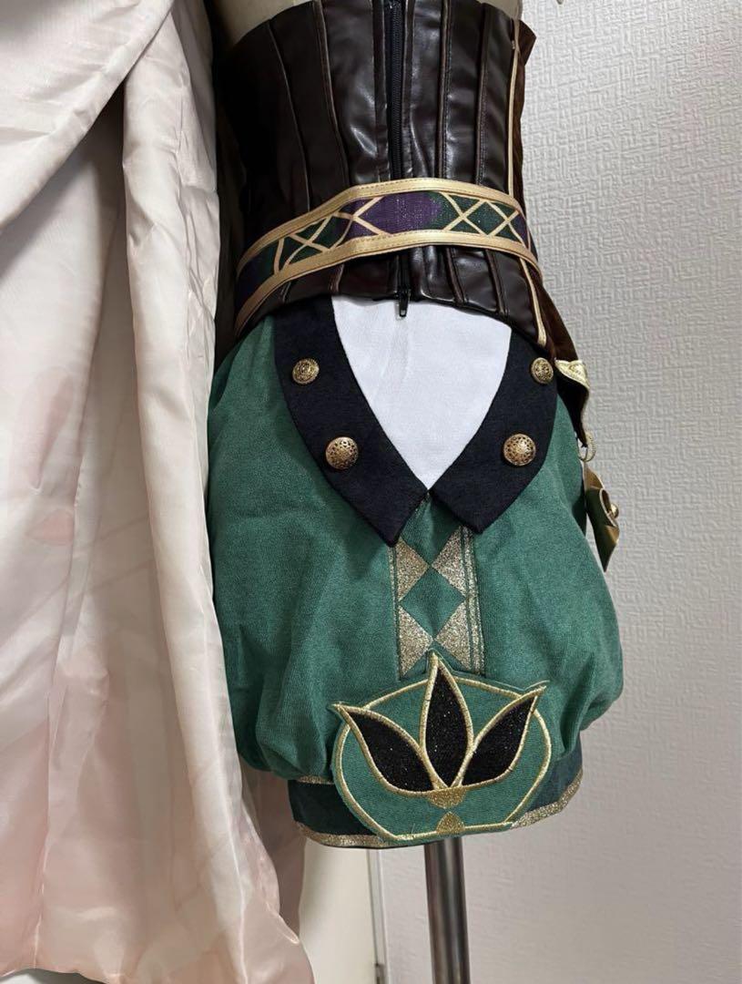 猫屋小舗　原神　ウェンティ　コスプレ衣装+ウィッグ+靴　フルセット