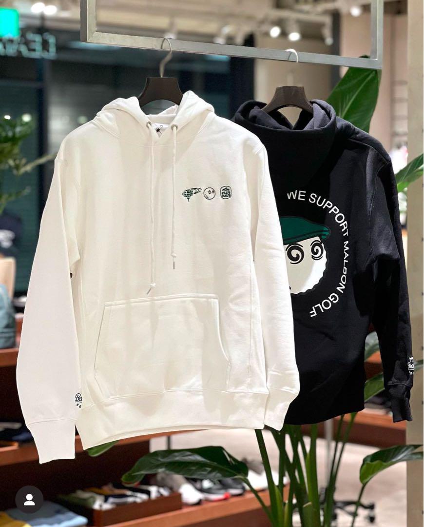 【新品未使用タグ付】beamsgolf malbon clubhausパーカー