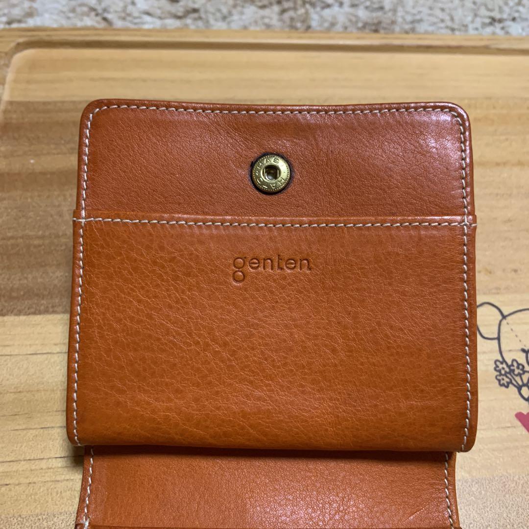 ゲンテン　genten 二つ折り財布