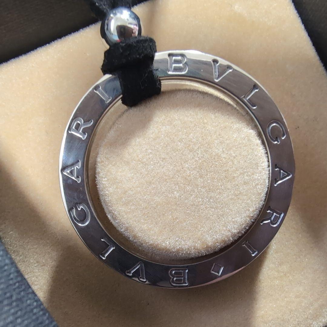【超美品】ブルガリ キーリング シルバーネックレス 専用保存ケース付き 美品 BVLGARI ブルガリ キーリング ネックレス ケース付き
