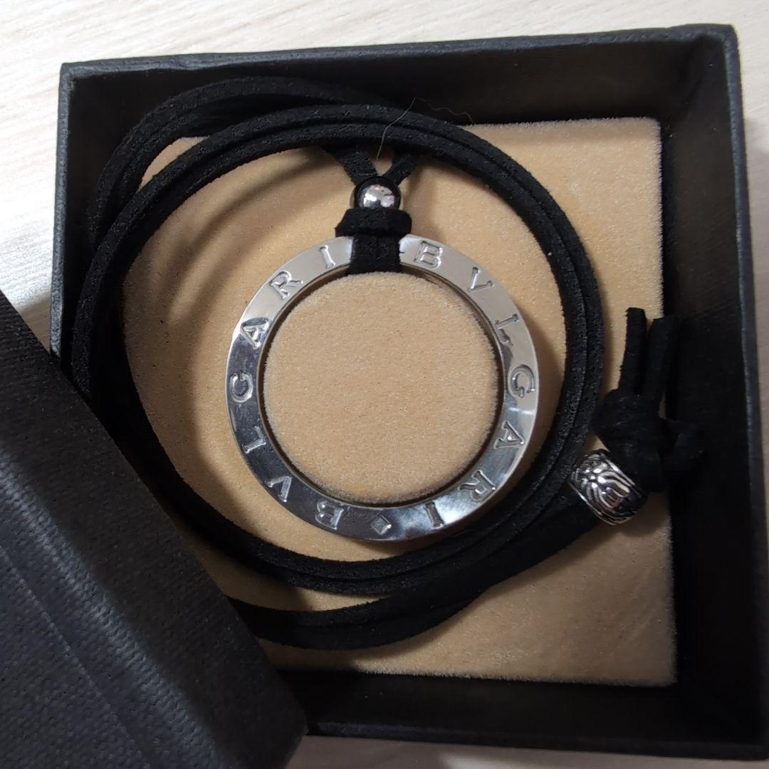 美品 BVLGARI ブルガリ キーリング ネックレス ケース付き
