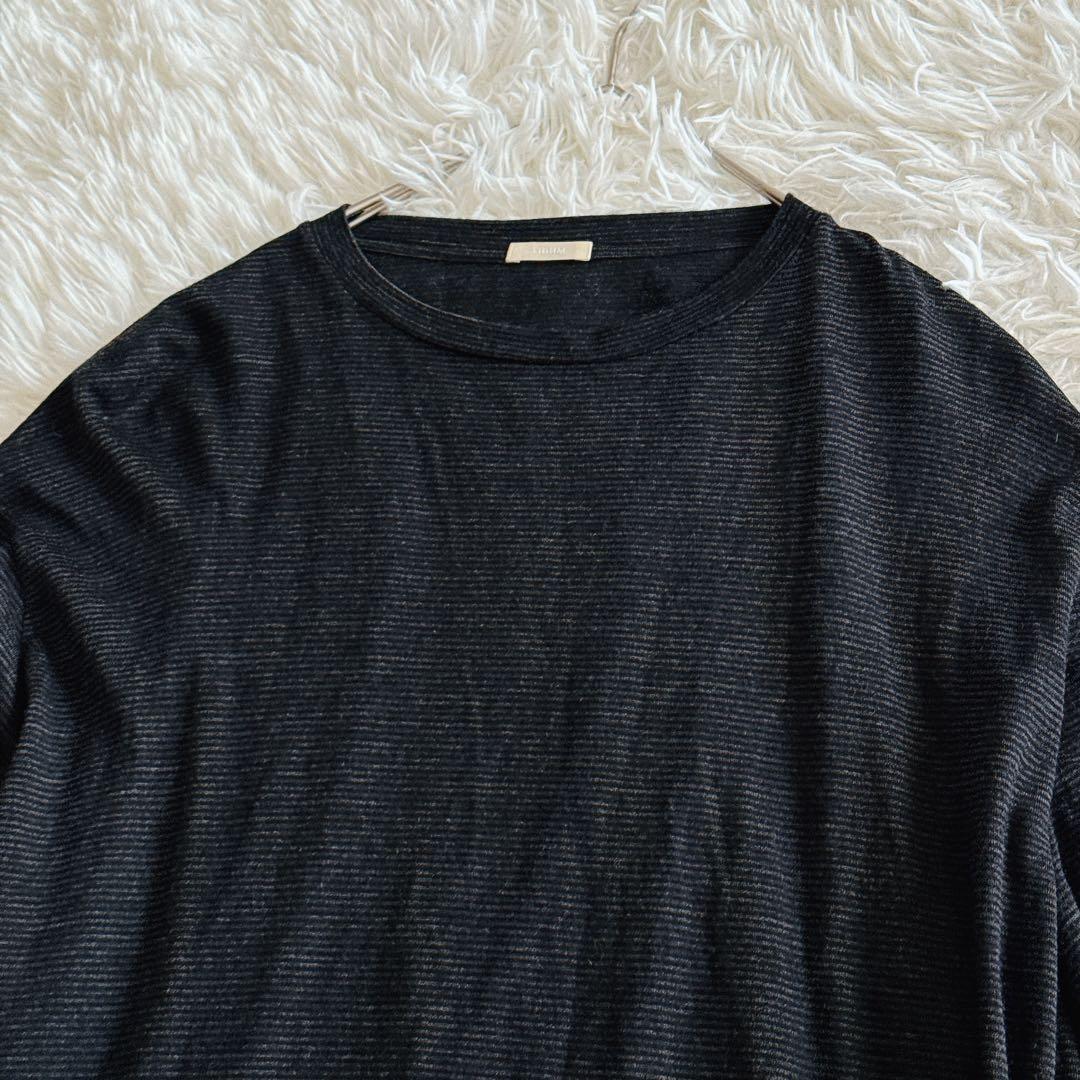 LIDNM NZ MERINO WOOL L/S TEE ブラック 黒 Lサイズ LIDNM NZ MERINO WOOL L/S TEE ブラック 黒 Lサイズ
