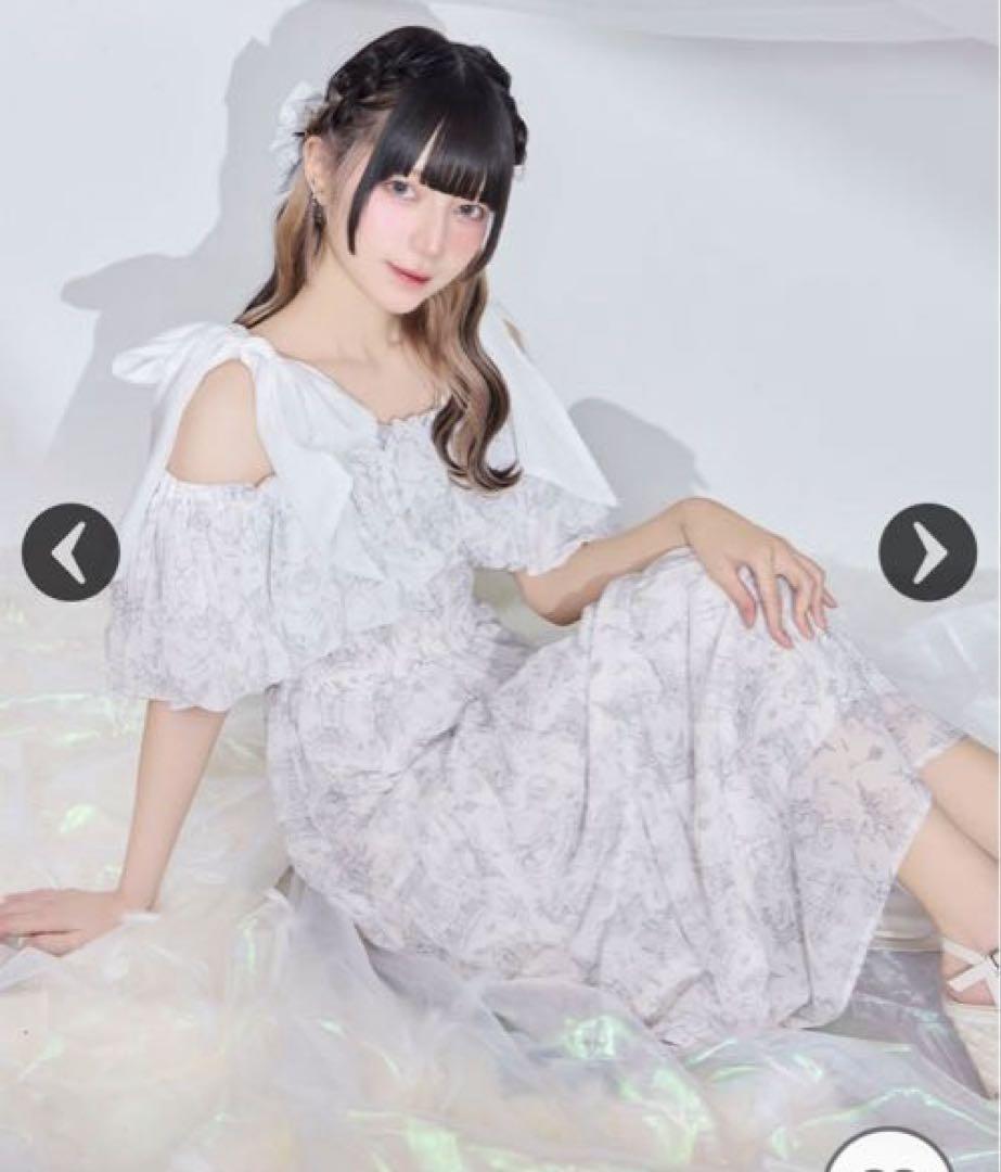 ロイヤルフルールワンピース（ヘアリボン付き） SFP0301C