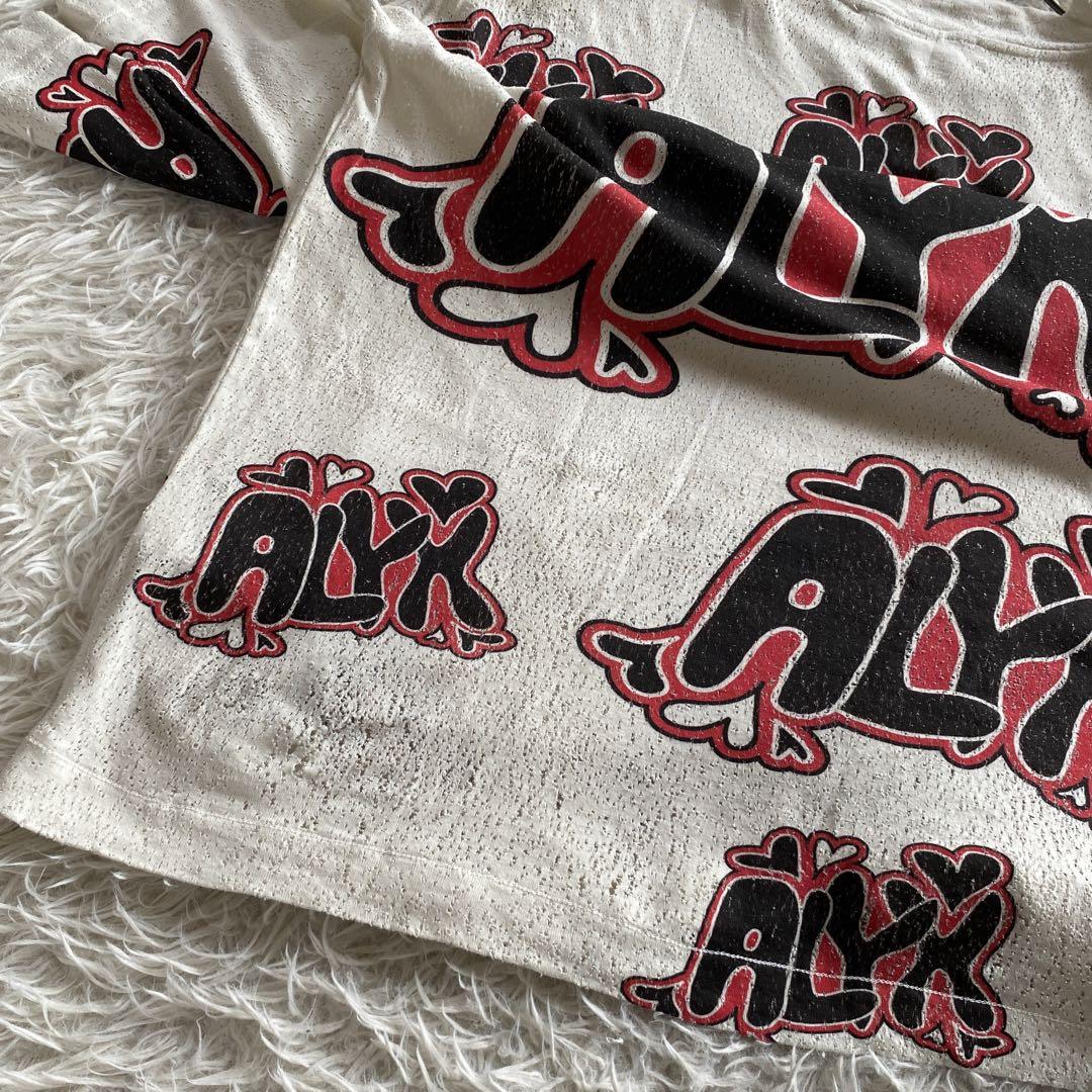 1017 ALYX 9SM アリクス　Tシャツ　ロゴ入り　M