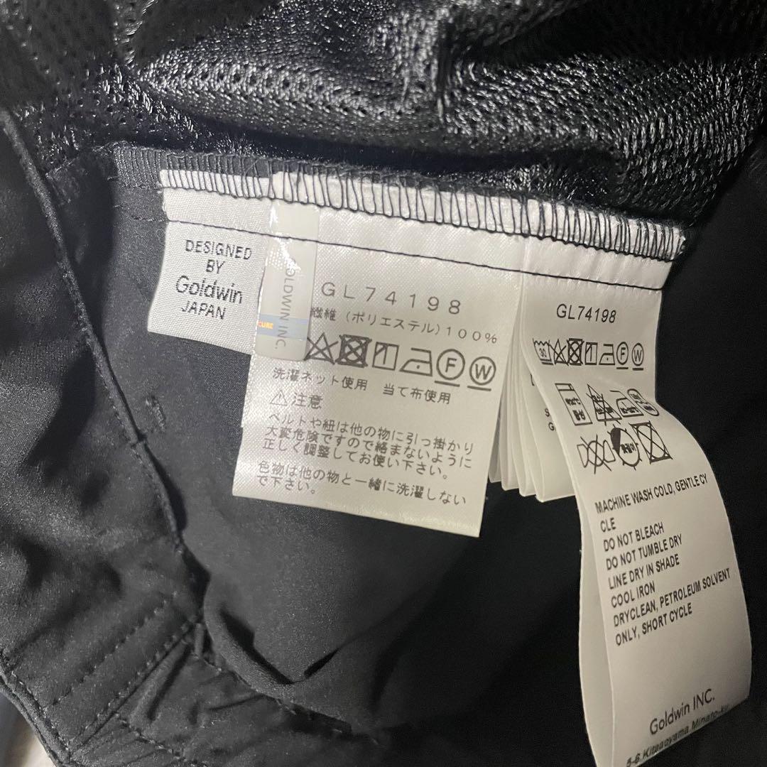 ワンタックテーパードストレッチパンツ ブラック