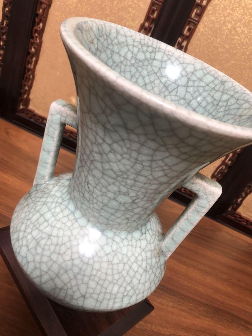 鳯尾尊 哥窯 冰裂纹 宋代名窯 古董 - メルカリ