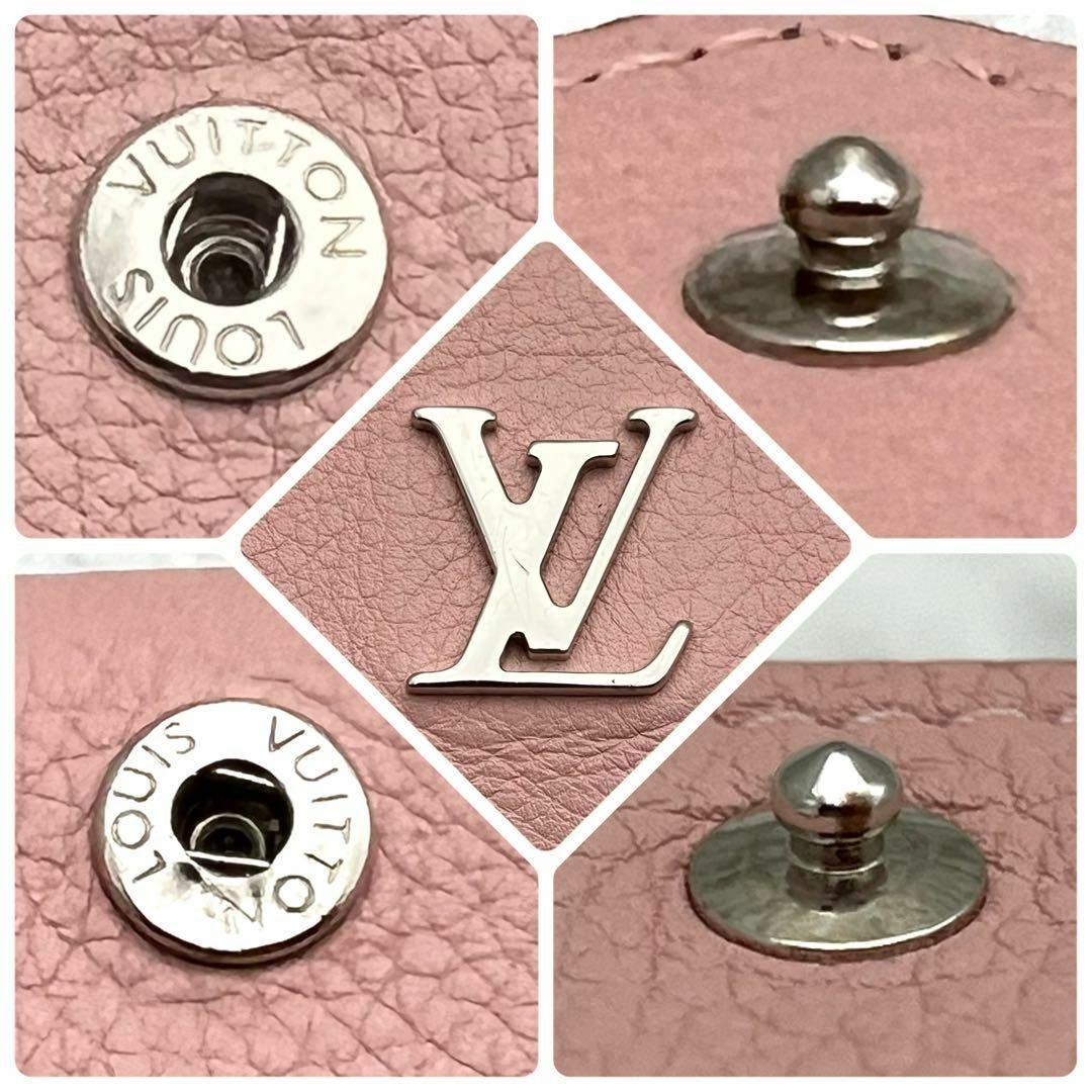 ★超極美品★ルイヴィトン　ポルトフォイユ　ロックミニ　ローズバレリーヌ　三つ折り ☆超極美品☆ルイヴィトン ポルトフォイユ ロックミニ ローズ