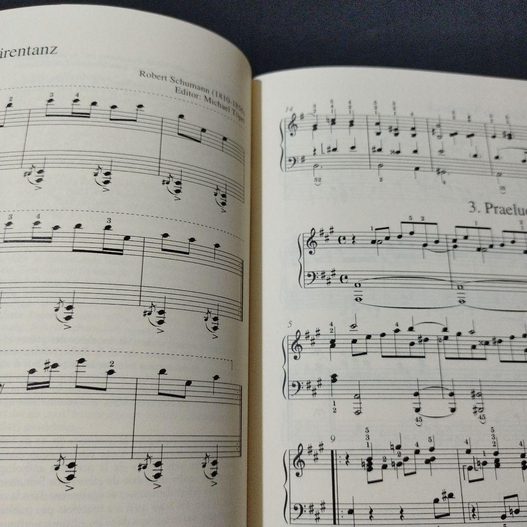 ピアノ シューマン やさしいピアノ小品と舞曲 楽譜 棚Jb8 - メルカリ