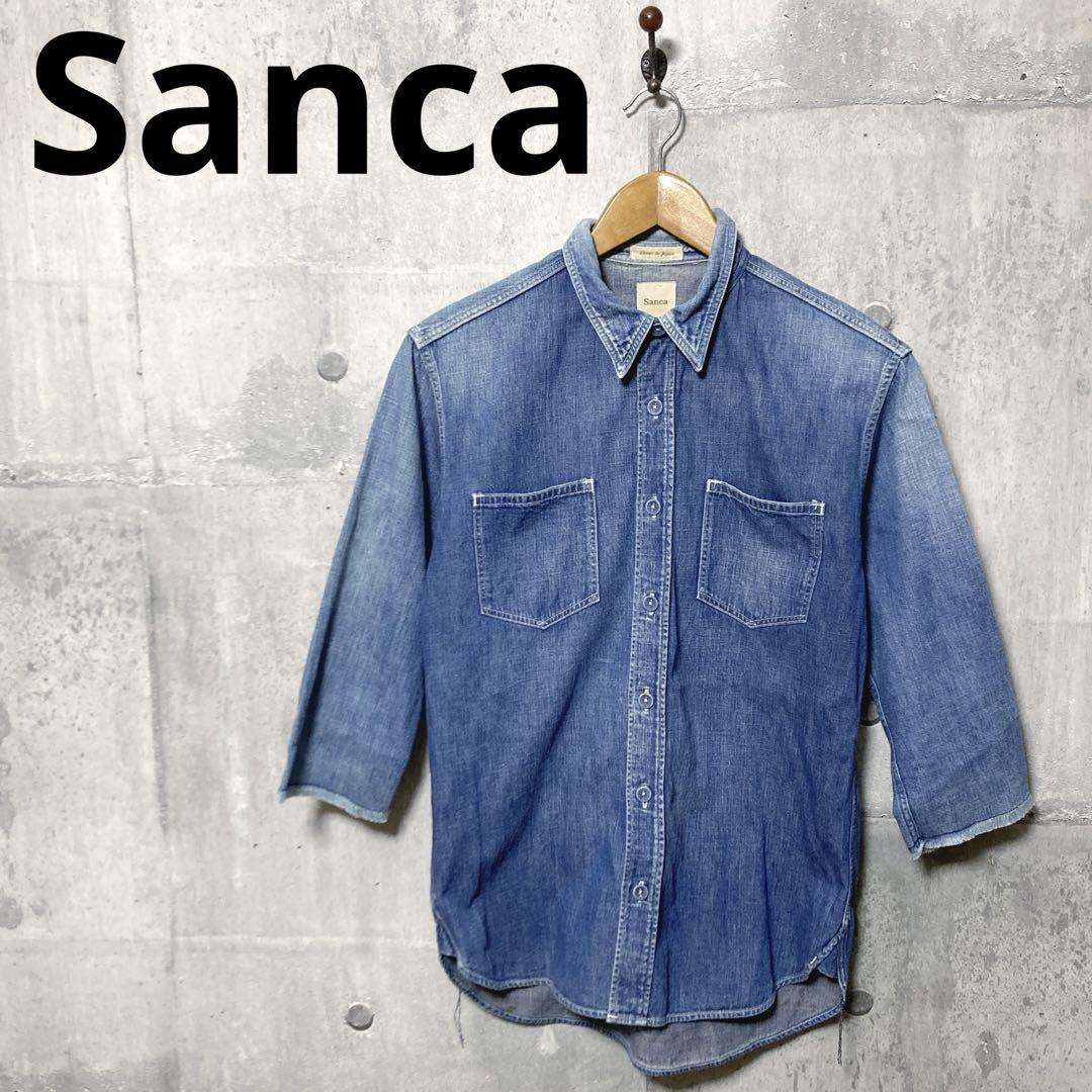 デニムシャツ BEAMS×Sanca