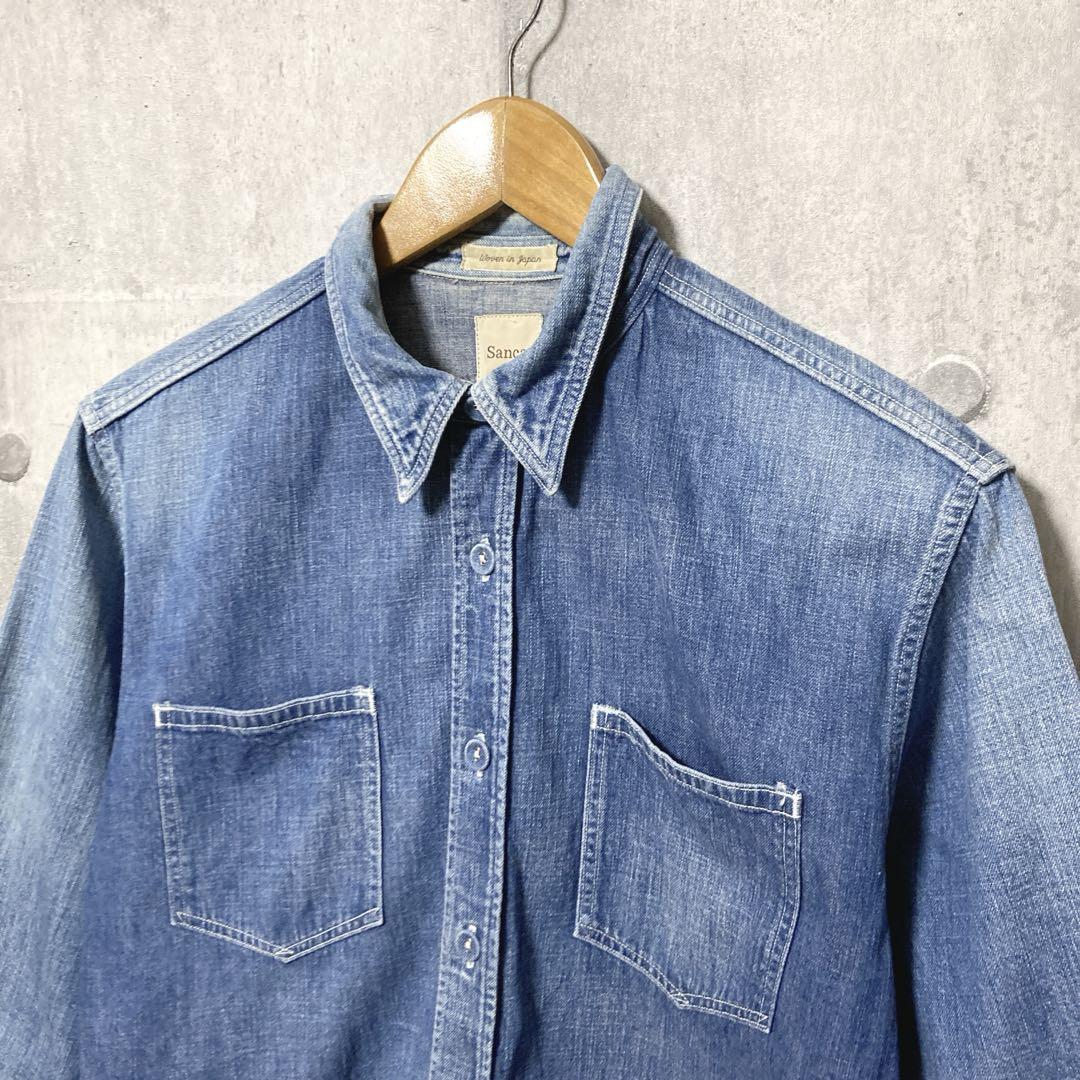 デニムシャツ BEAMS×Sanca