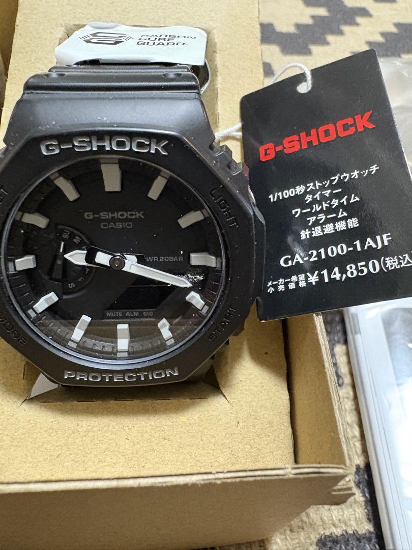 CASIO カシオ G-SHOCK Gショック　GA-2100-1AJF