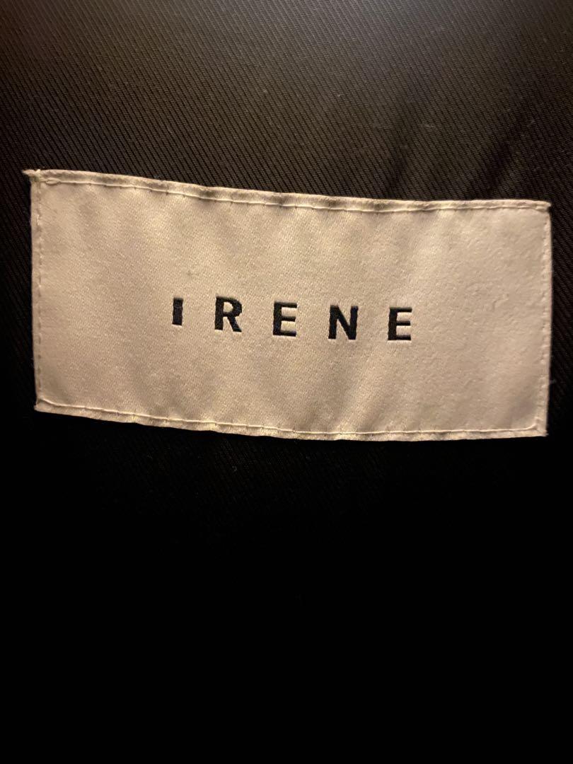 IRENE フェイクレザーコート ルシェルブルー リステア アイレネ 画像8