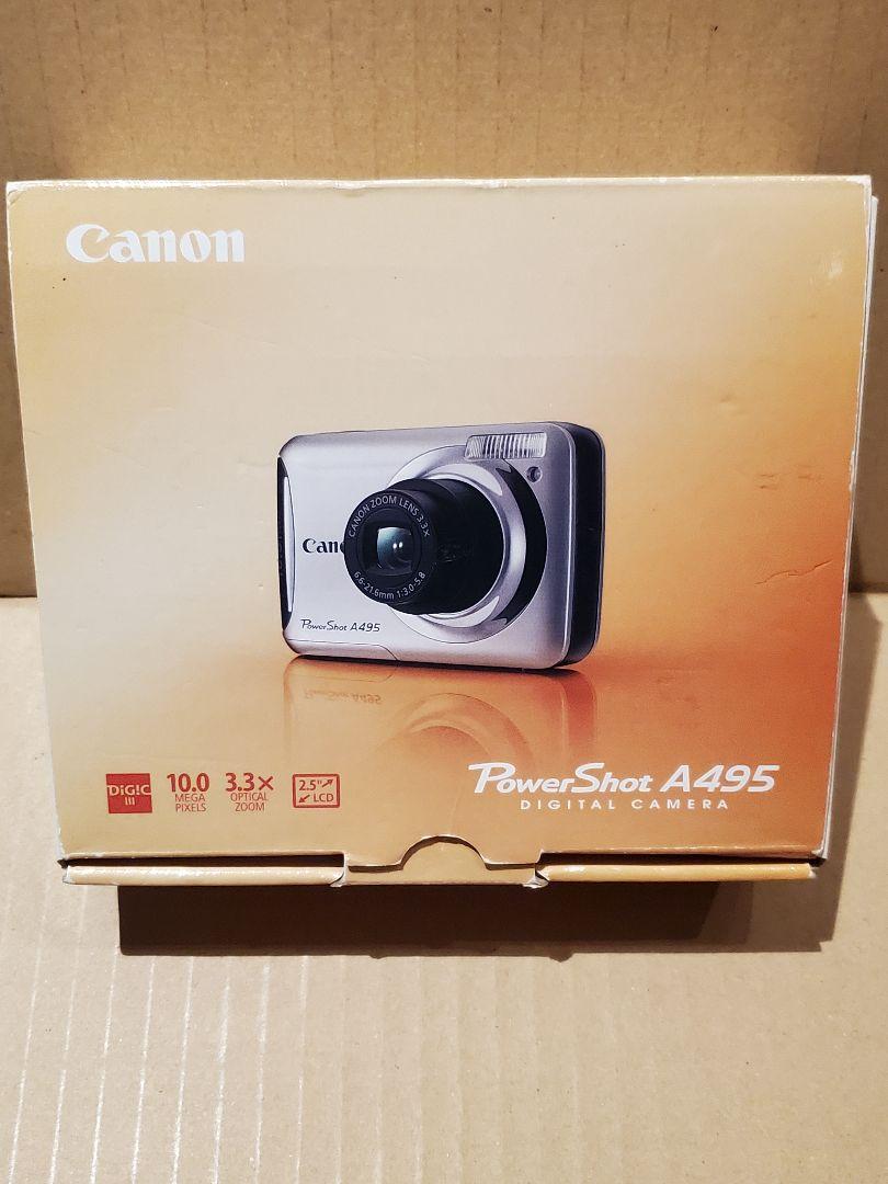 Canon PowerShot A495 シルバー デジカメ - メルカリ