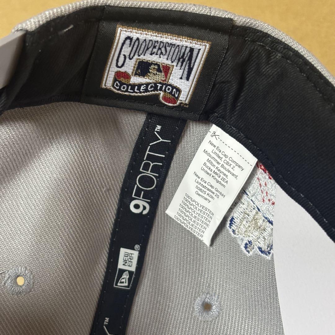 海外限定 ニューエラ キャップ ドジャース グレー 水色 Newera 正規