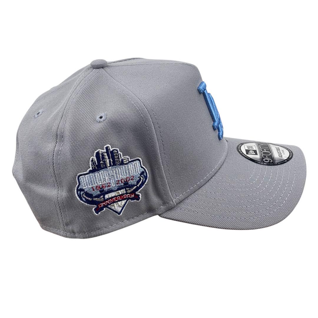 海外限定 ニューエラ キャップ ドジャース グレー 水色 Newera 正規