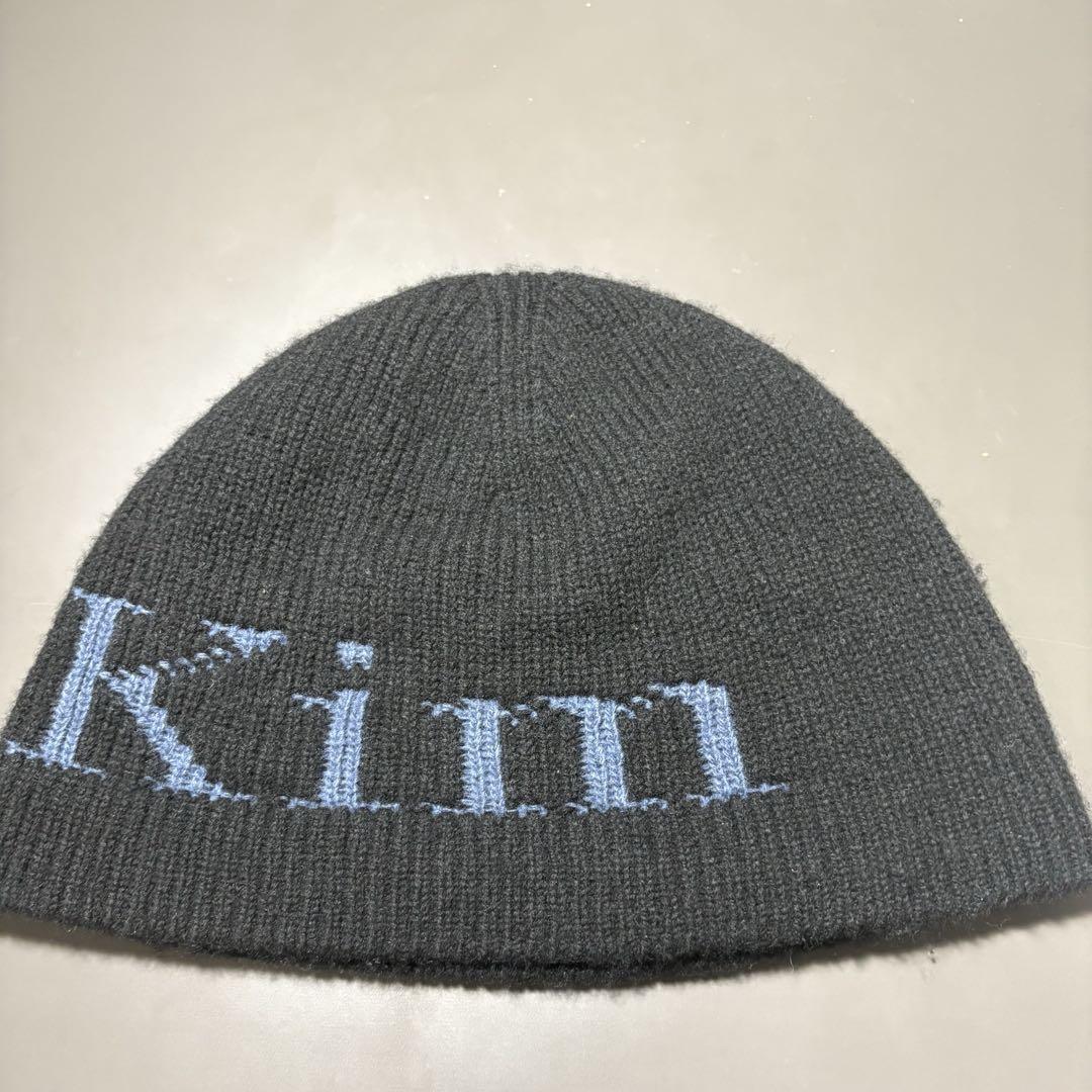 Matin Kim ロゴ入り ニット帽