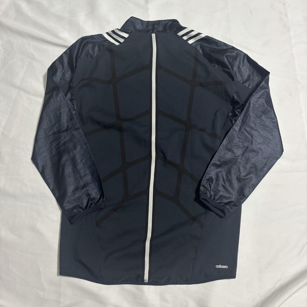 adidas Y3k ショルダージップ　ナイロンプルオーバー　筋肉