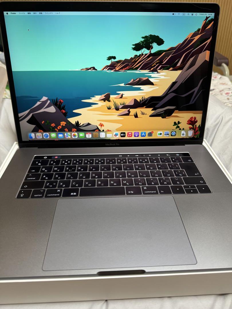 macbook pro 2017 スペースグレイ 美品