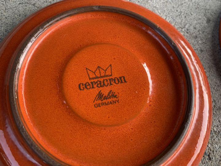 でのお 希少Melitta カップ&ソーサー 6客 ceracron IYK7p-m29384738484 セラクロン メリタ けには