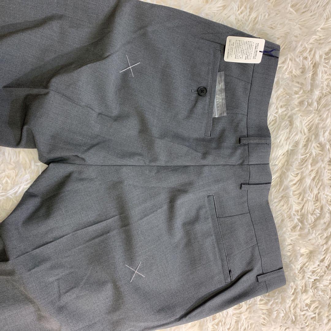 【未使用】DESCENTE デサント スーツ 3ピース グレー AB6 L