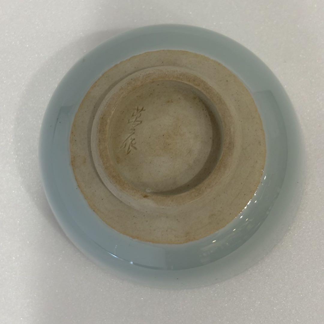 未使用【抹茶茶碗】井上萬二作 茶碗 白磁 シンプル 陶器