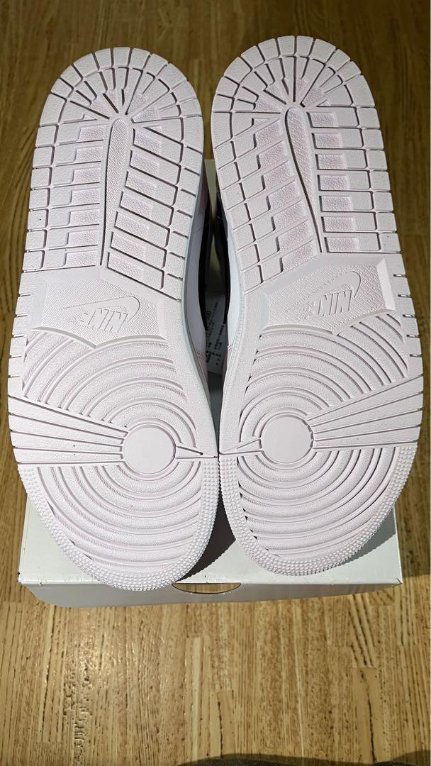靴 WMNS AIR JORDAN 1 MID LIGHT VIOLET 26.5