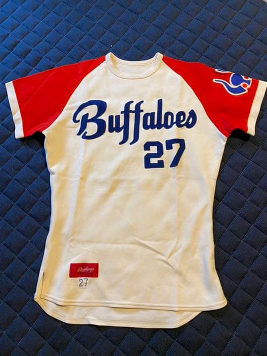 近鉄バファローズ光井正和選手実使用ユニフォームとパンツ上下セット