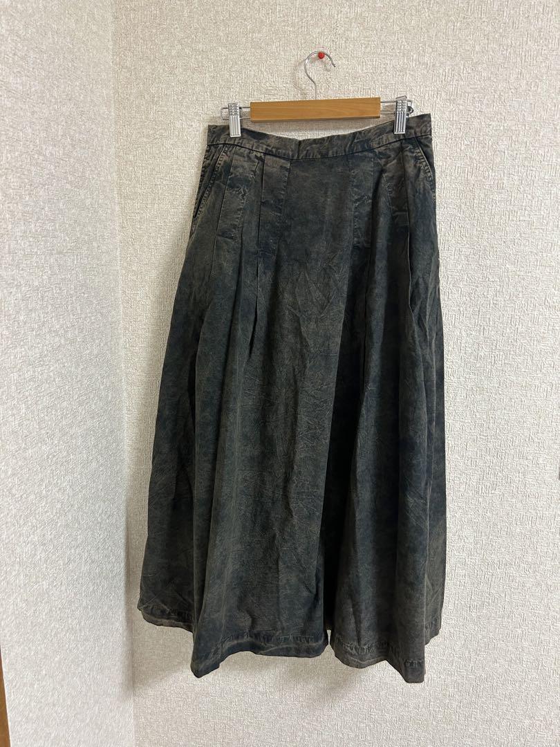 ISSEY MIYAKE HaaT☆Dyed Tuck Skirt 正規品販売！ 3072円引き 167.114