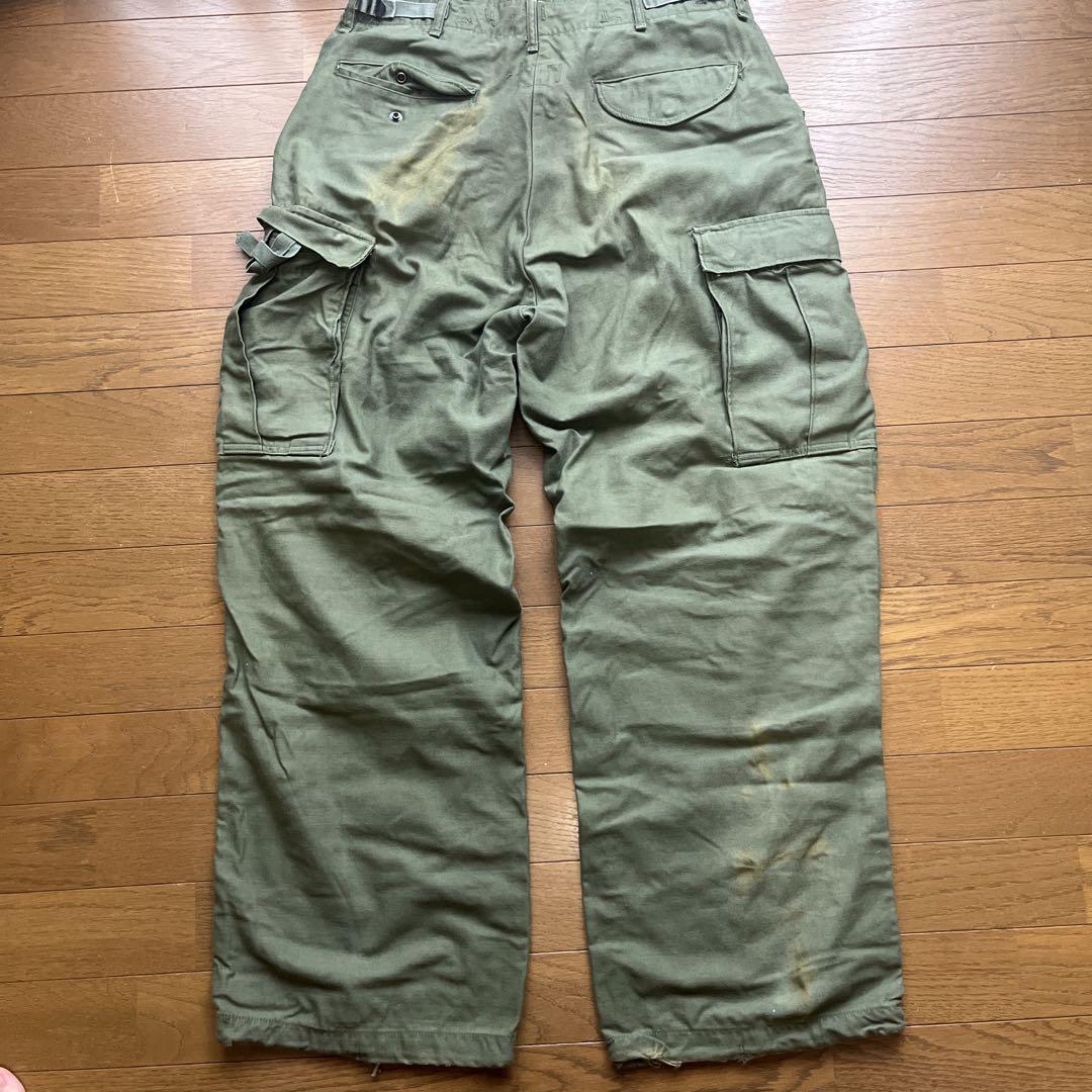 アメリカ軍　 US.ARMY 実物　70s m-65 フィールドパンツ