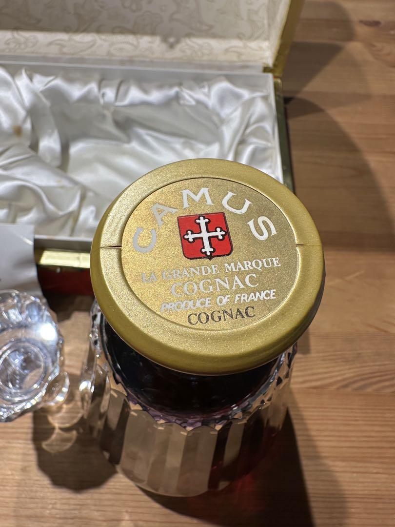 未開封 カミュ カラフェ バカラ ブランデー 古酒 お酒 700ml