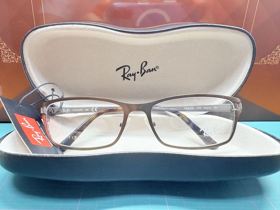 Ray-Ban Titanium ORX8727D ブロンズ　新品未使用