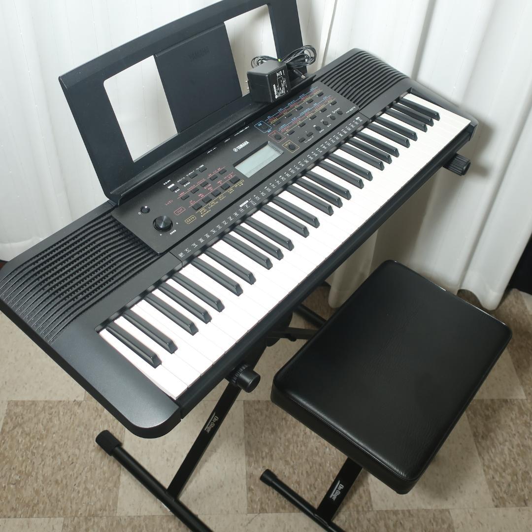 YAMAHA PSR-E273 キーボード 2020年製 スタンド＆椅子付き