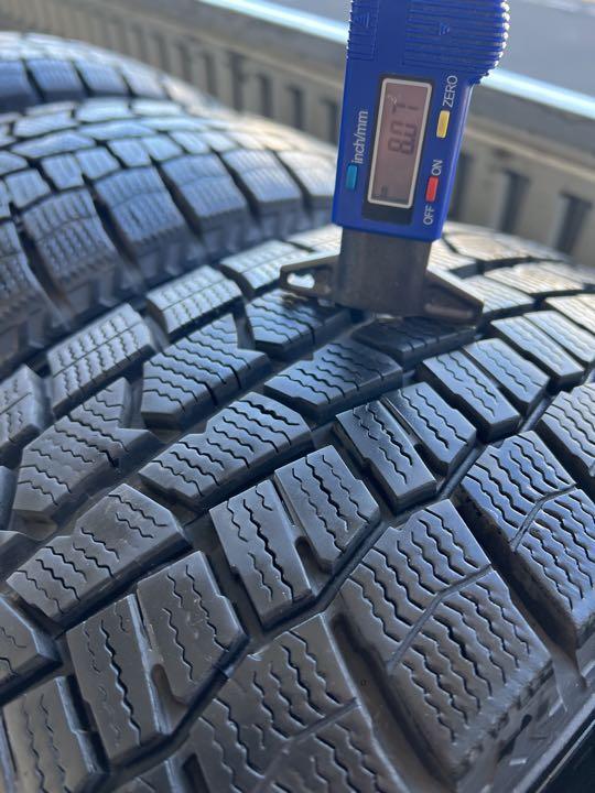 ダンロップスタッドレス185／65R15 88Q超深溝 - タイヤ