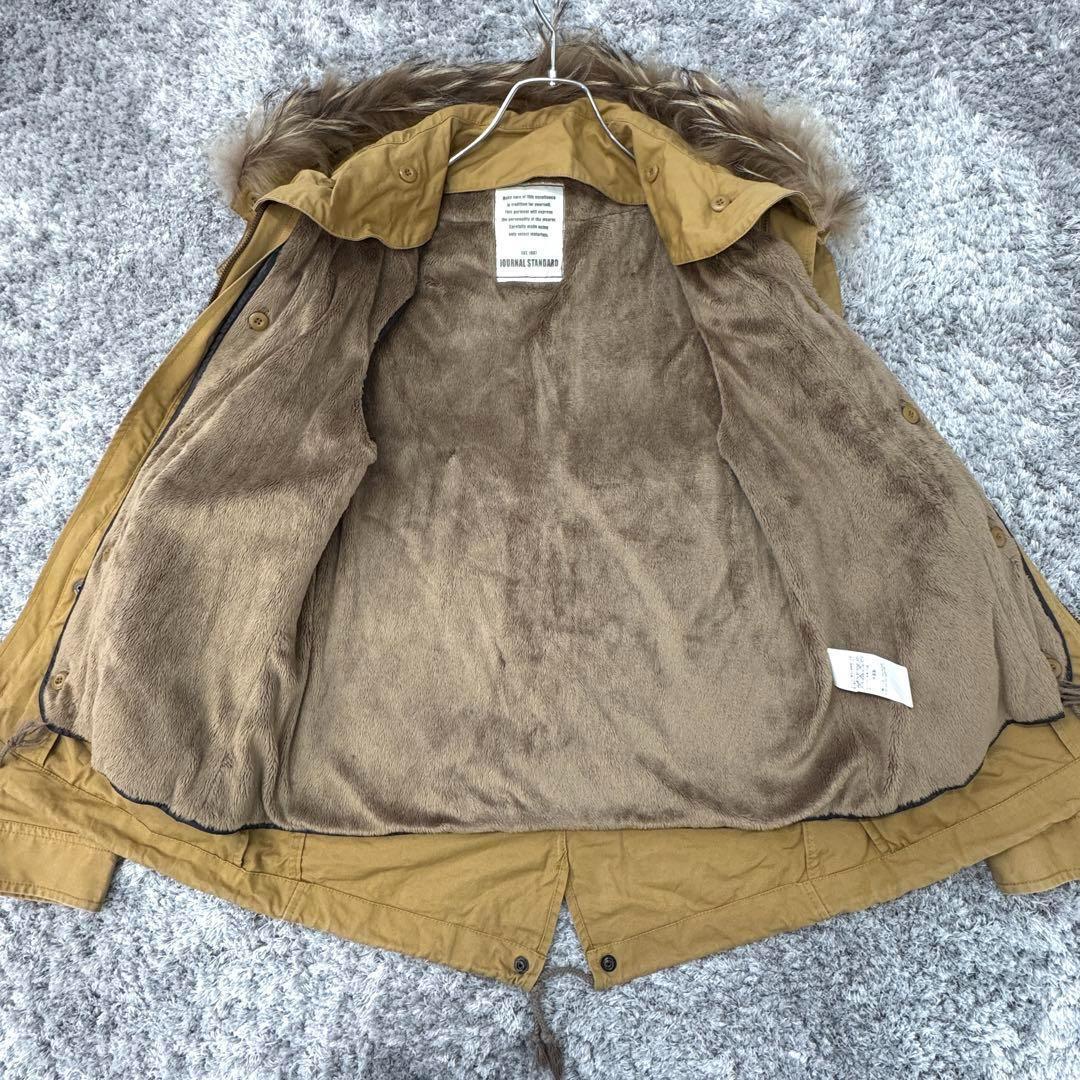 ☆【ジャーナルスタンダード】M カーキ系黄 モッズコート マルチウェイ 秋～春